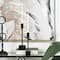 Black Aluminum Slim Candle Holder with Block Base Set
